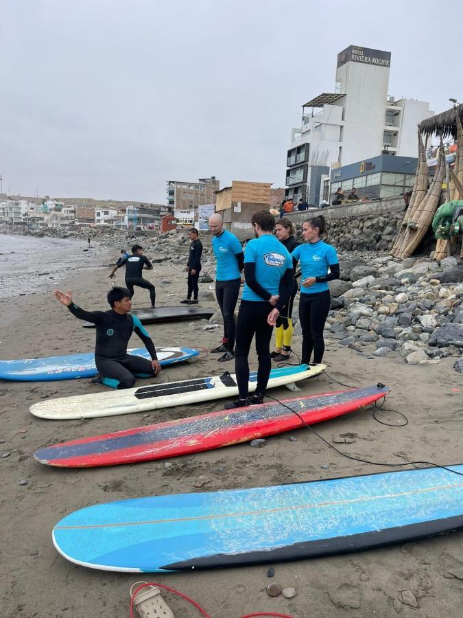 Totora Surf Hostel Huanchaco Exterior foto