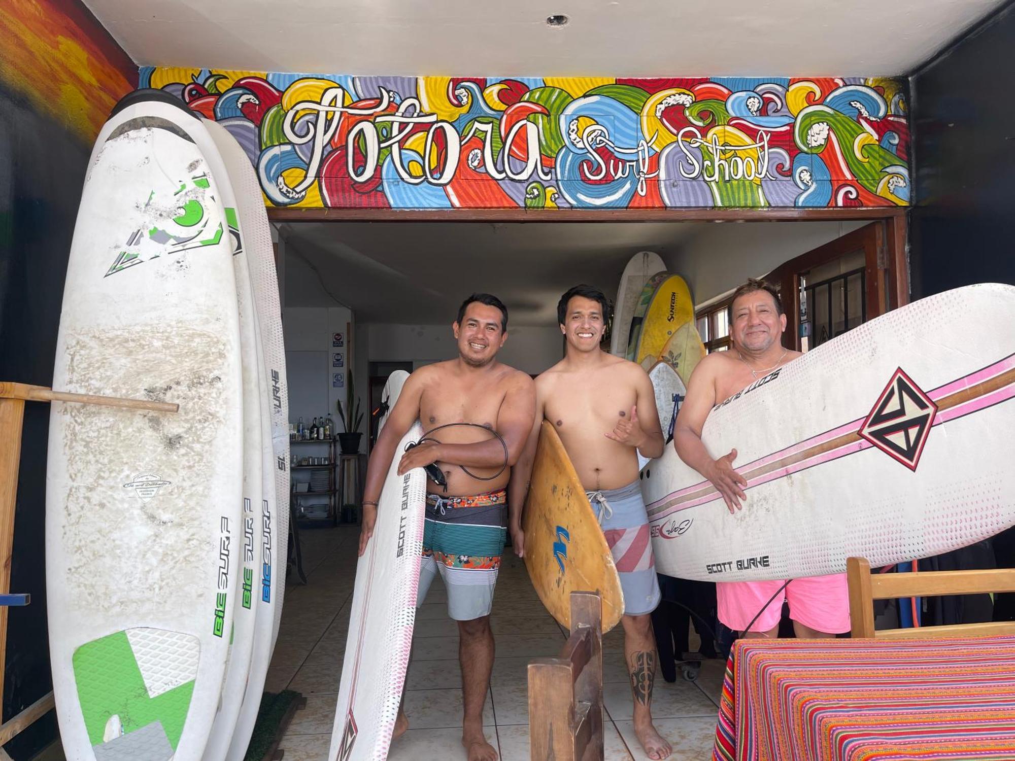Totora Surf Hostel Huanchaco Exterior foto
